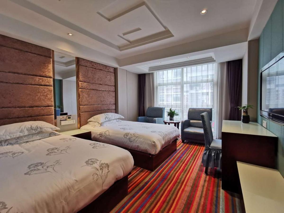 Yiwu Chuzhou Business Hotel Exterior foto